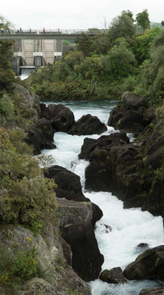 Aratiatia Rapids in Neuseeland