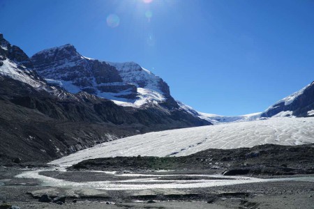 Athabasca-Gletscher-Columbia-Icefields
