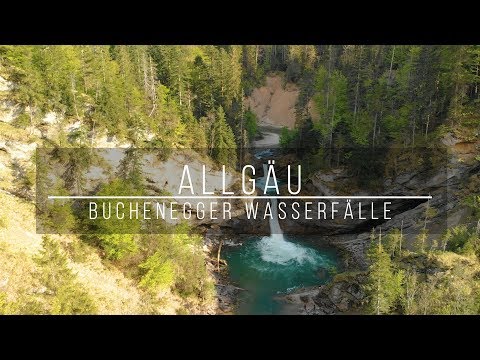 Buchenegger Wasserfälle in 4K | Die schönsten Wasserfälle im Allgäu