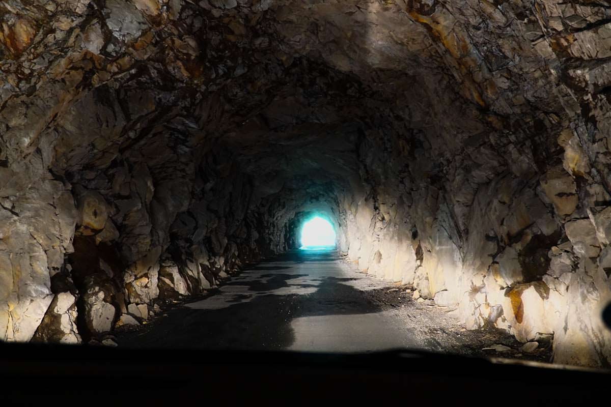 Tunnel nach Cicogna im Val Grande