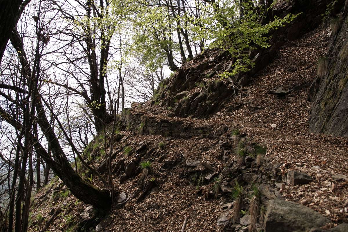 Wanderweg zur Alpe Pra