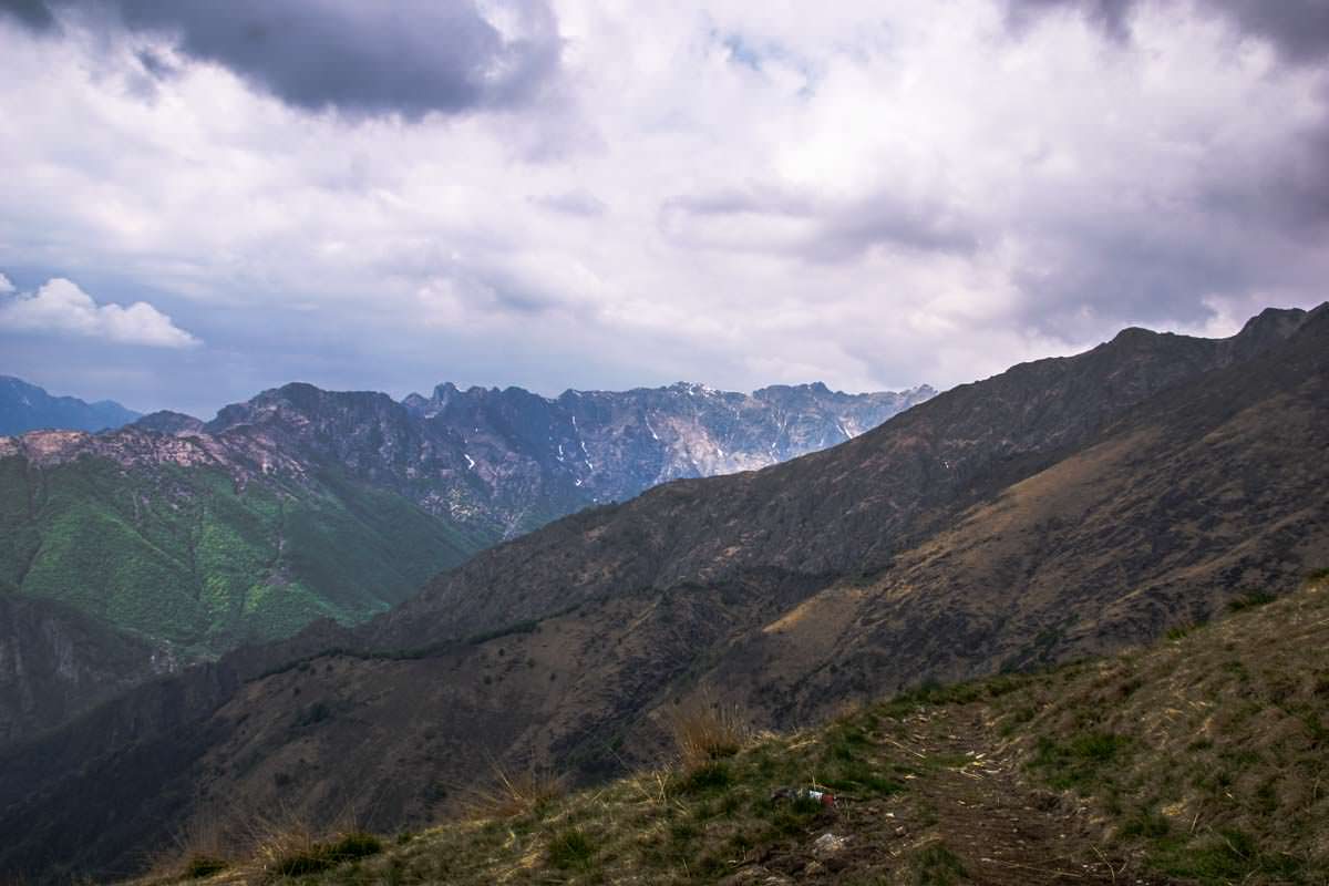 Blick vom Pian Cavallone im Val Grande