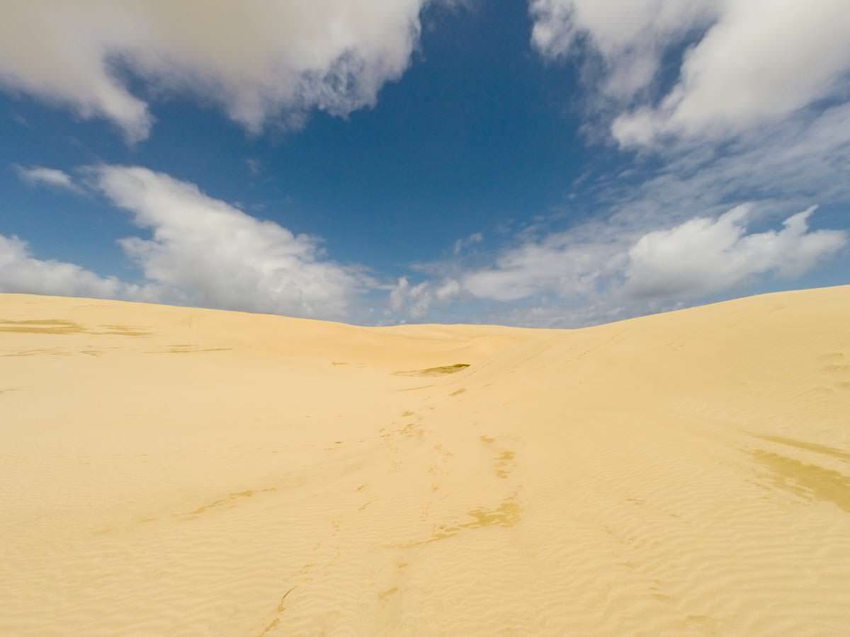 Te Paki Great Sand Dunes (Sanddünen) in Neuseeland