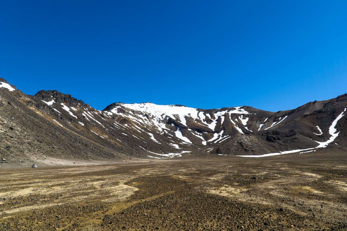 Tongariro Alpine Crossing in Neuseeland