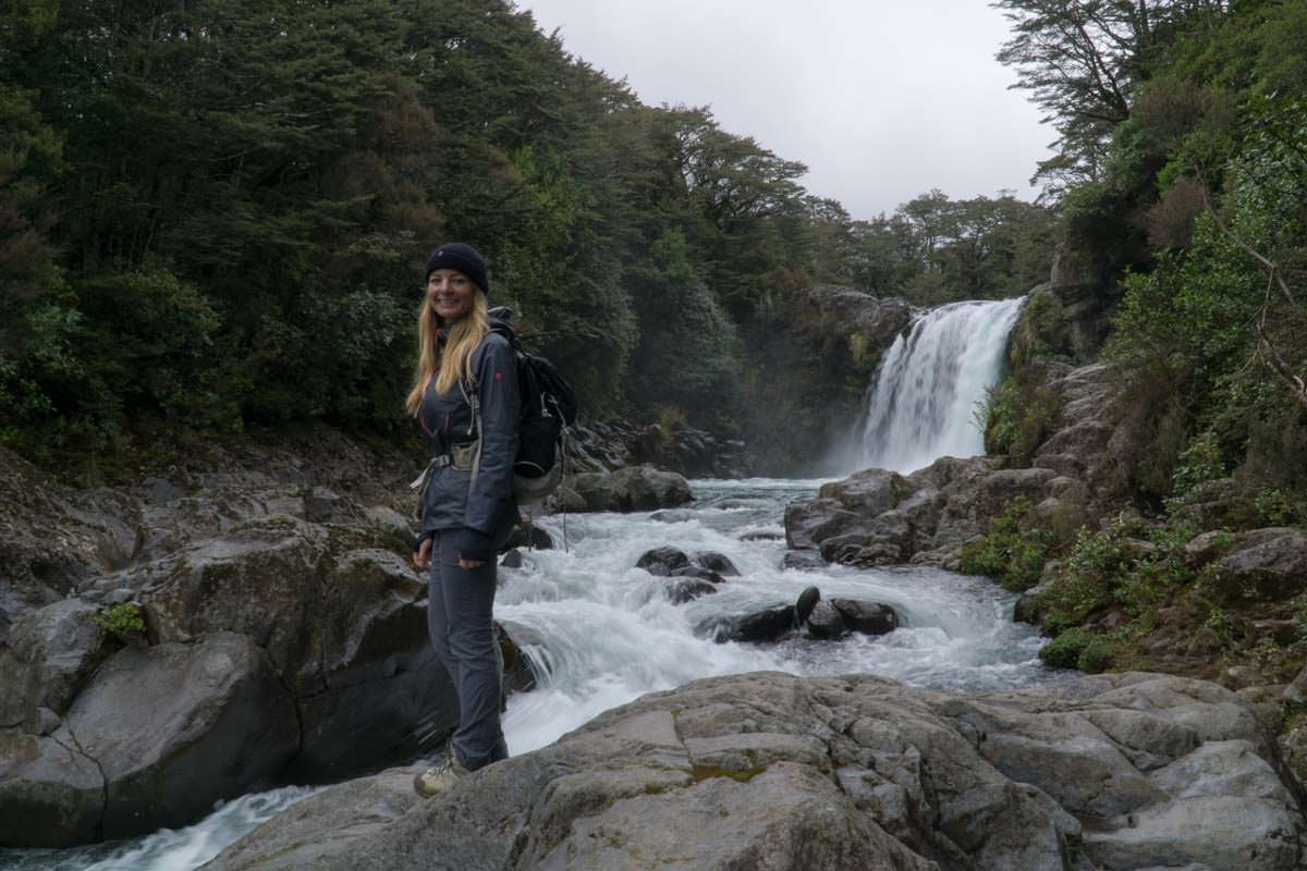 Tawhai Falls im Tongariro Nationalpark in Neuseeland