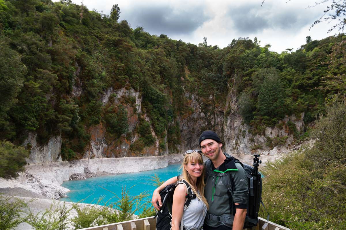 Inferno Crater im Waimangu Volcanic Valley in Neuseeland