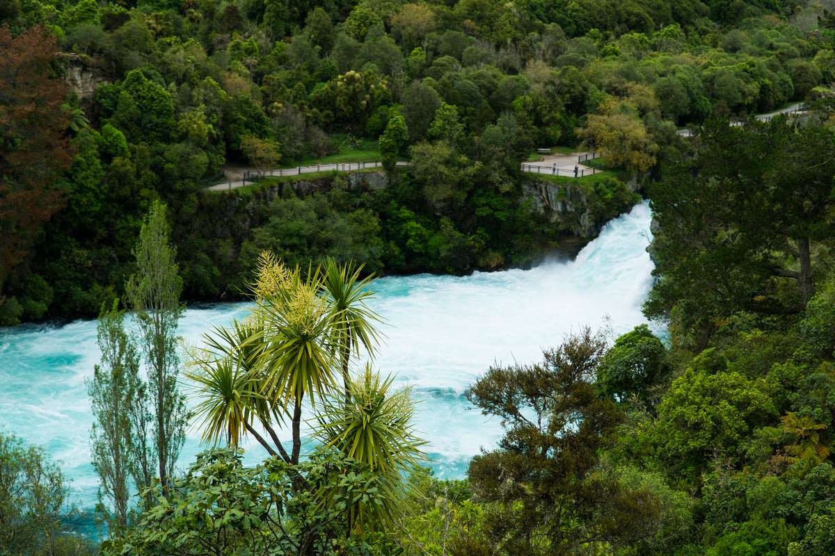 Huka Falls in Neuseeland