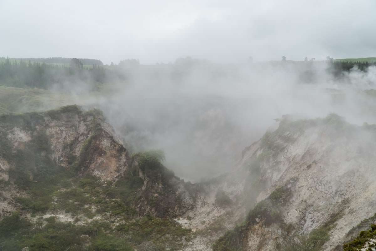 Craters of the Moon in Neuseeland