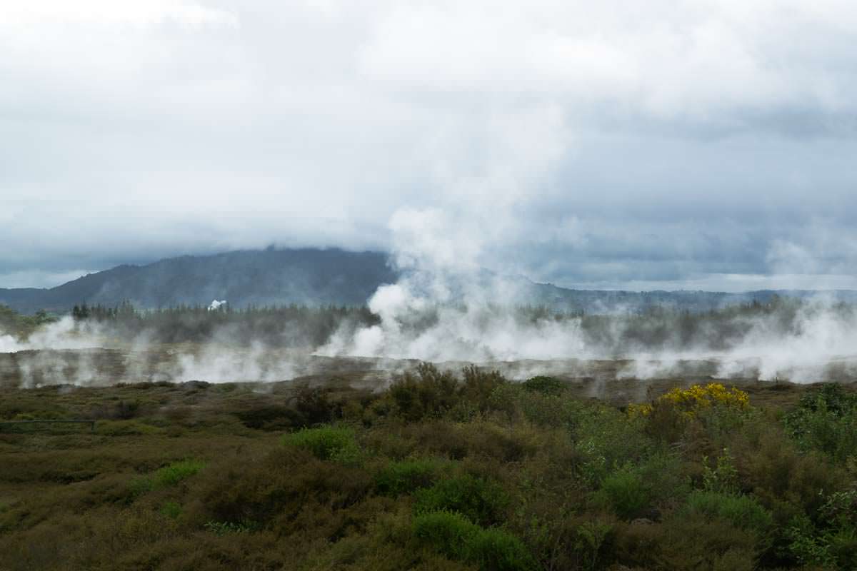 Craters of the Moon in Neuseeland