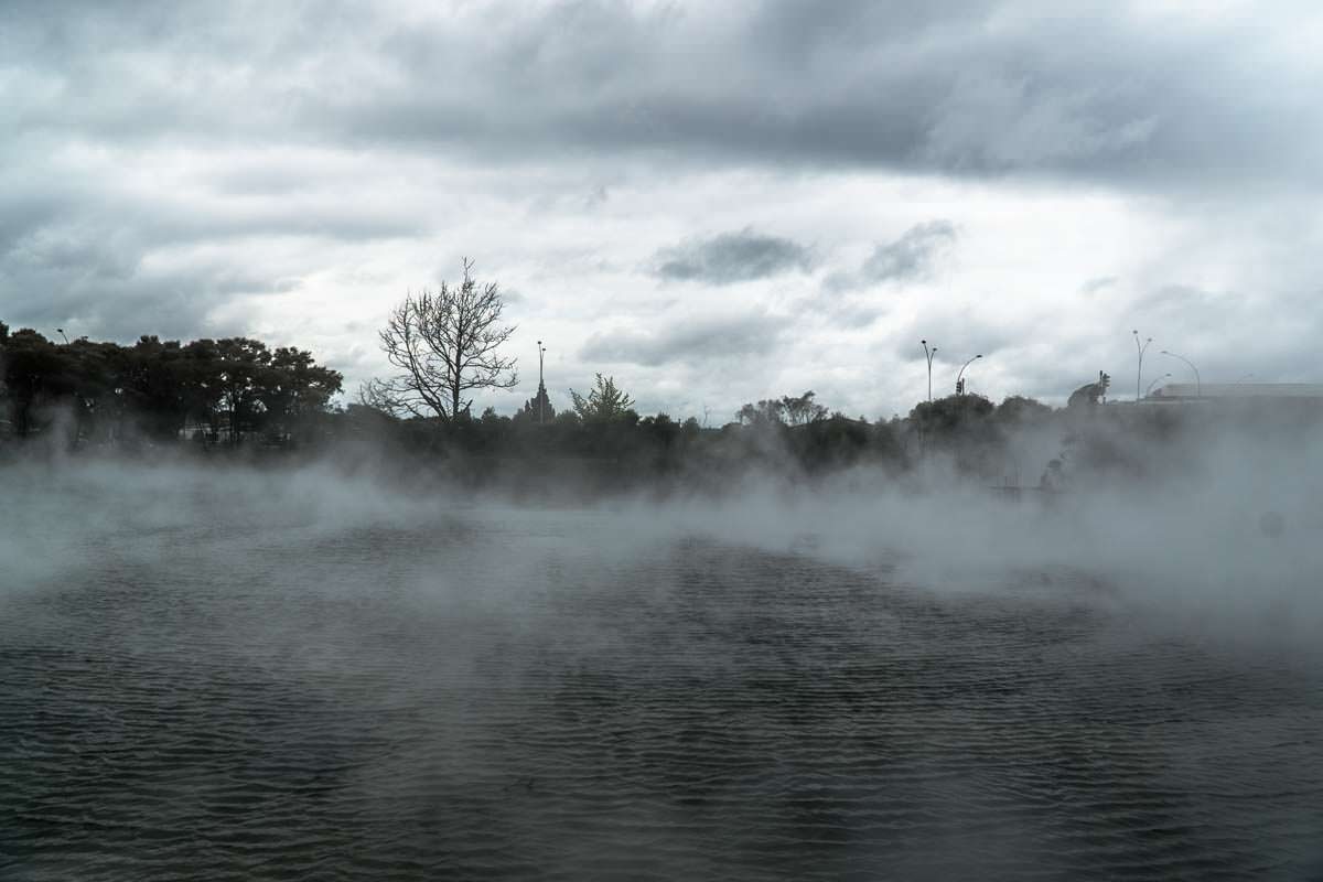 Kuirau Park in Rotorua, Neuseeland