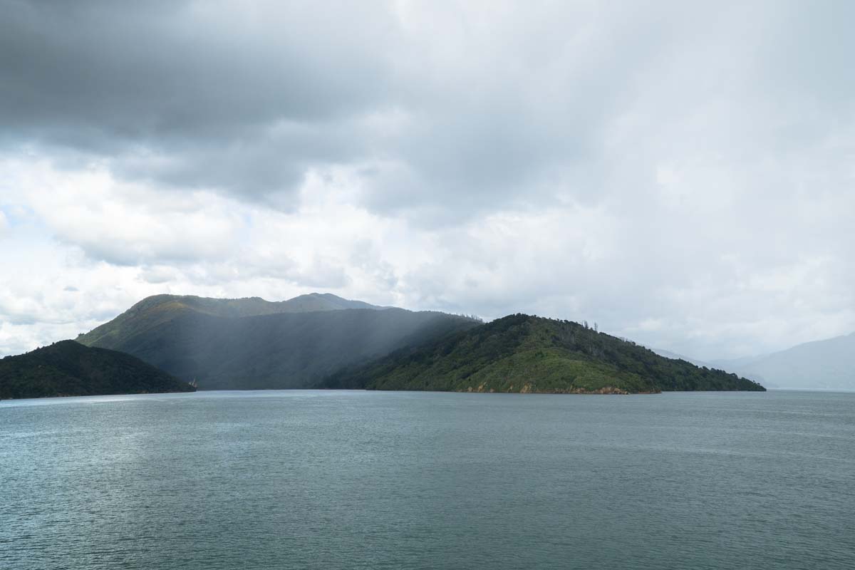 Cook Strait in Neuseeland