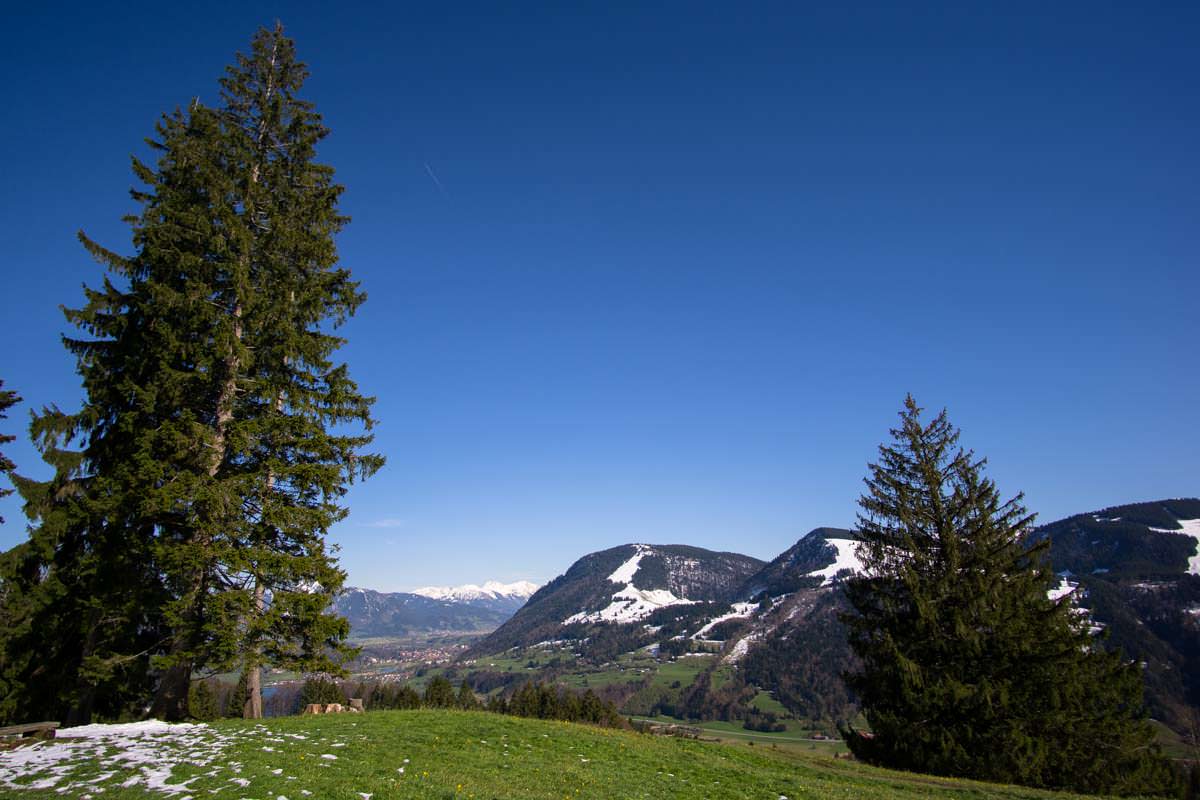 Landschaft am Alpsee in Immenstadt