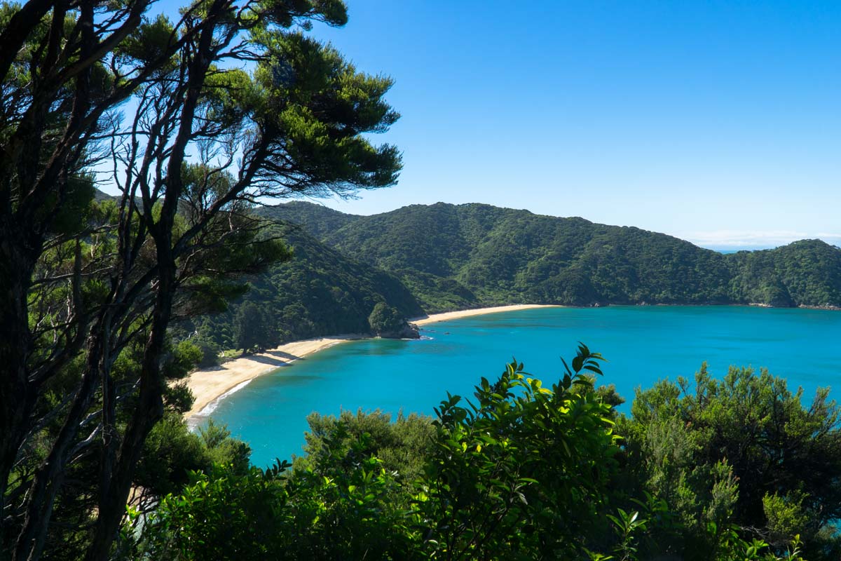 Mutton Cove im Abel Tasman Nationalpark in Neuseeland