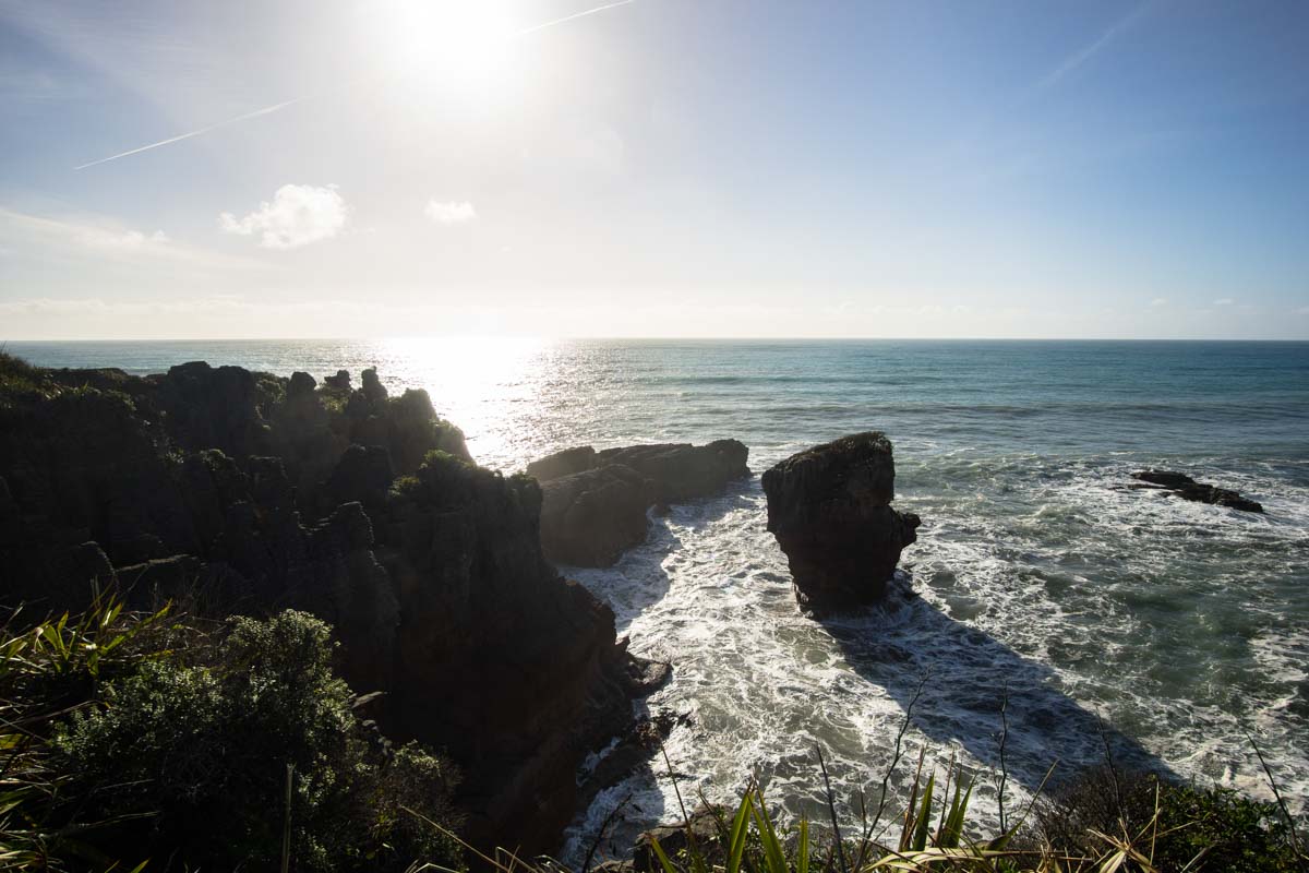 Punakaiki Pancake Rocks in Neuseeland