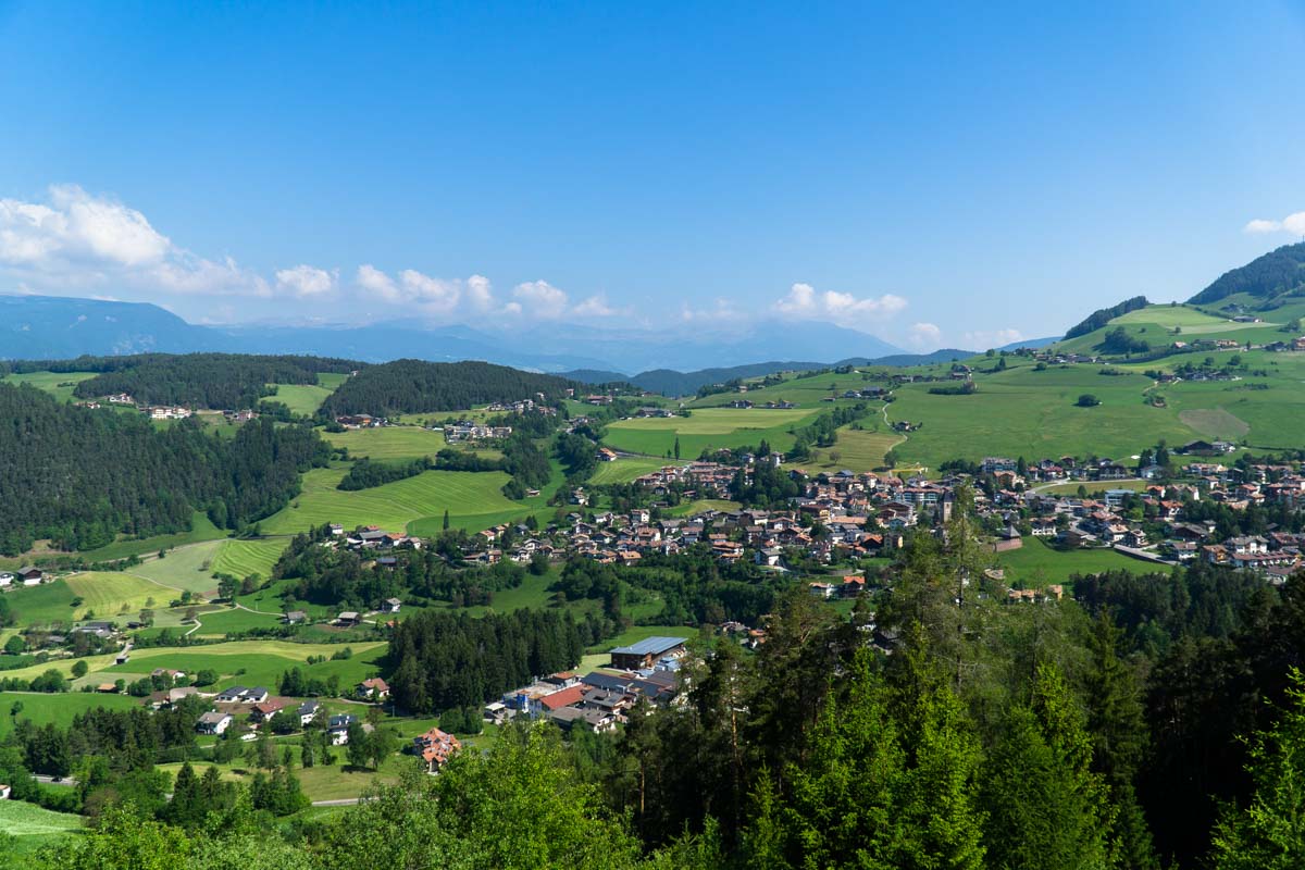 Seis am Schlern von Oben