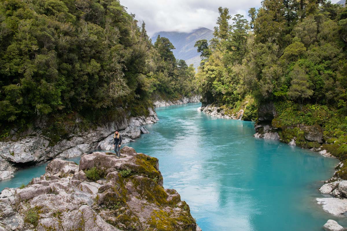 Hokitika Gorge in Neuseeland