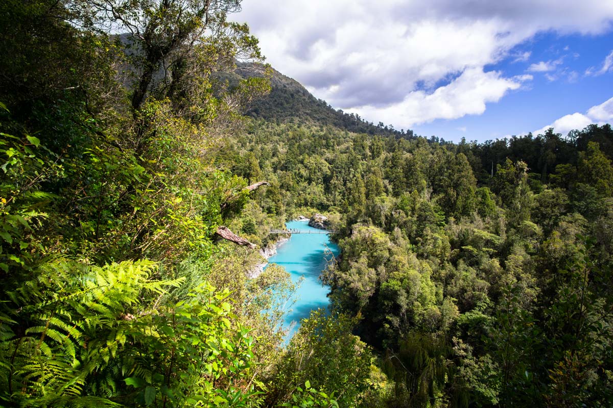 Hokitika Gorge in Neuseeland