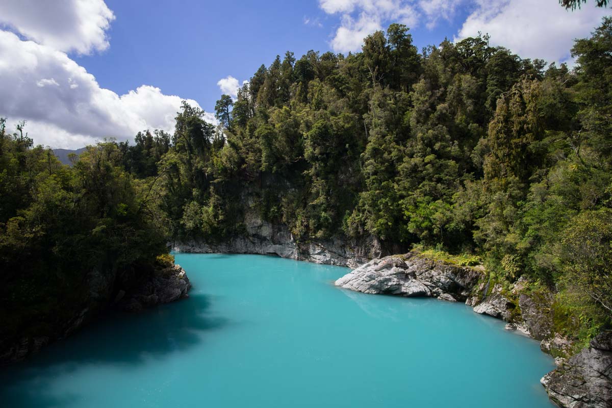 Hokitika Schlucht in Neuseeland