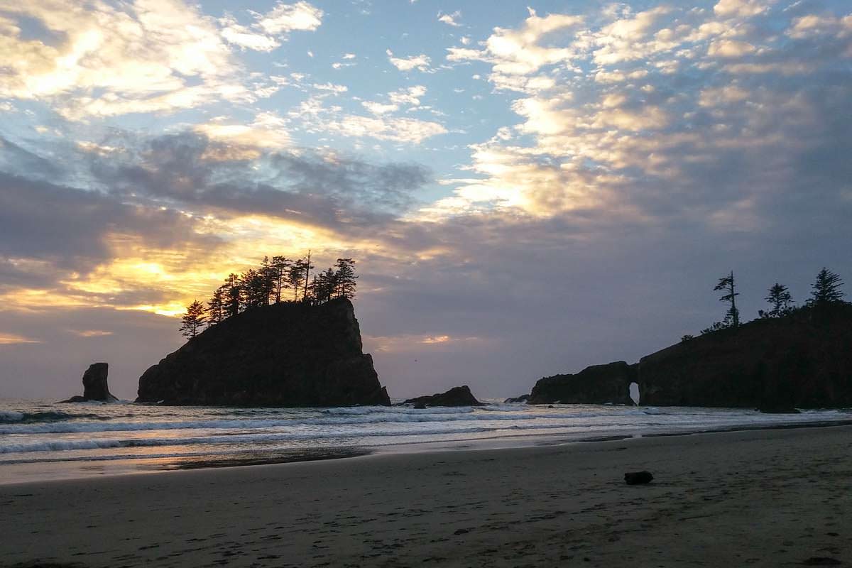 Second Beach (Olympic Nationalpark)