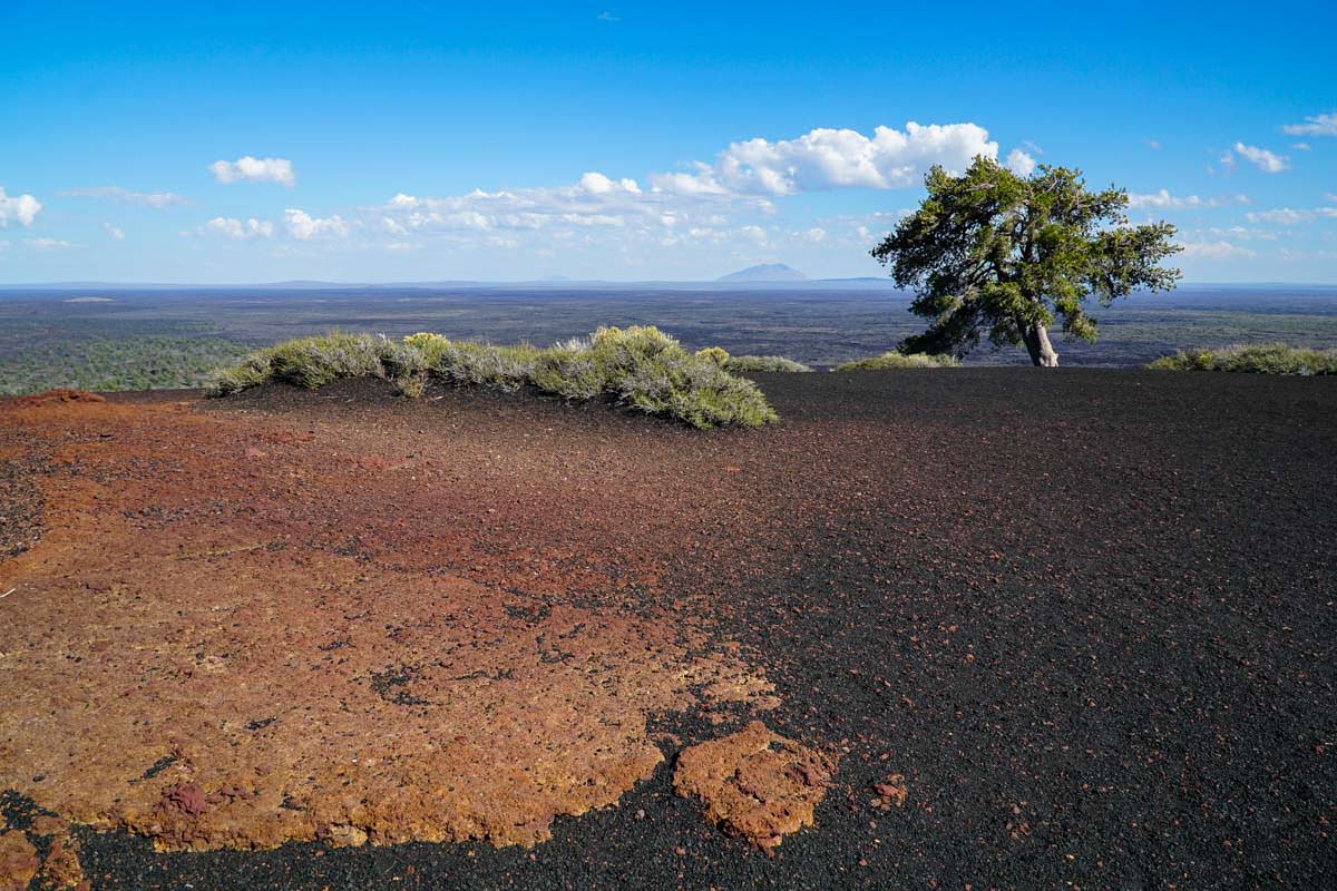 Inferno Cone Viewpoint im Craters of the Moon NM