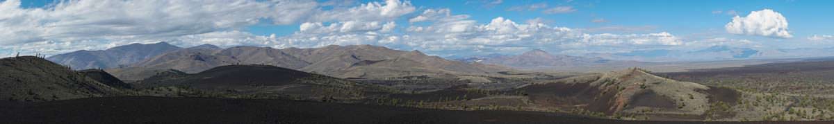 Panorama vom Craters of the Moon NM