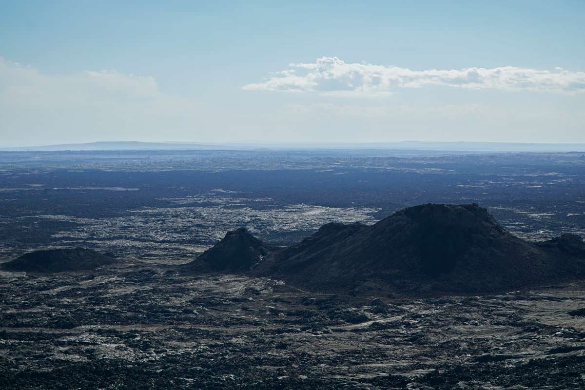 Vulkanlandschaft im Craters of the Moon NM