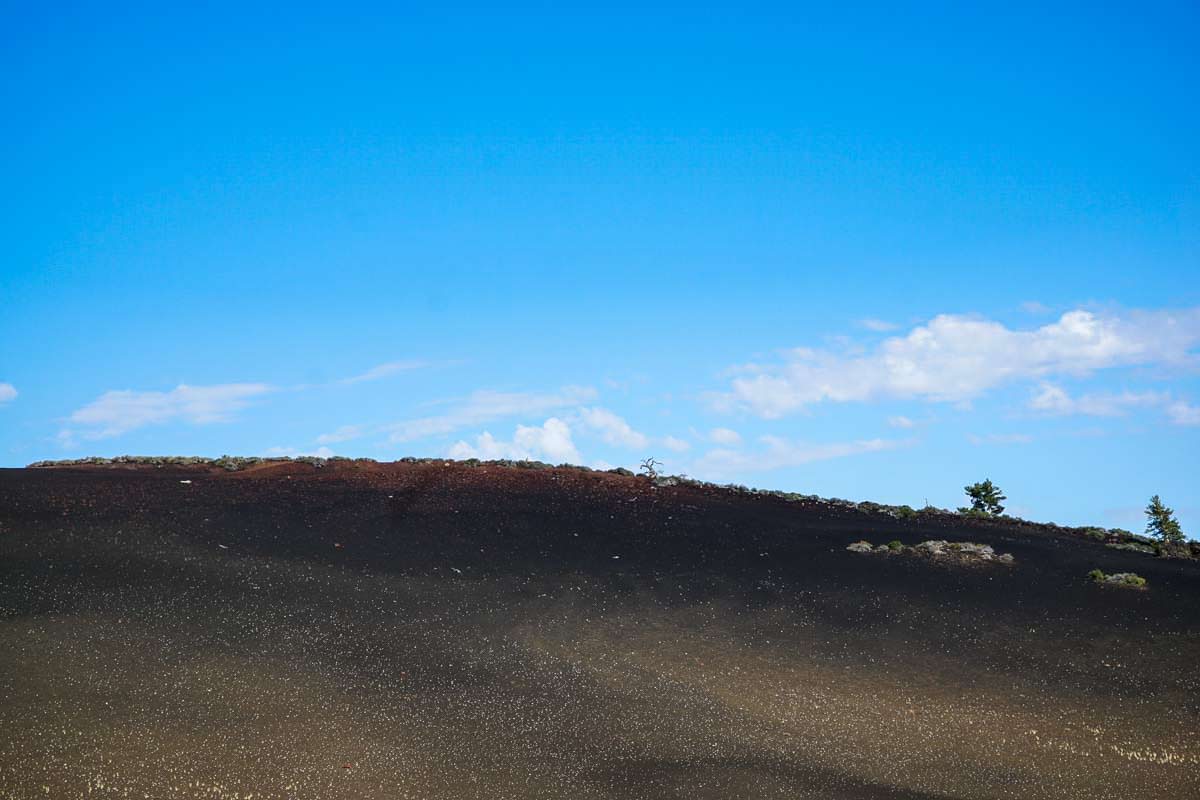 Gipfel des Inferno Cones im Craters of the Moon NM