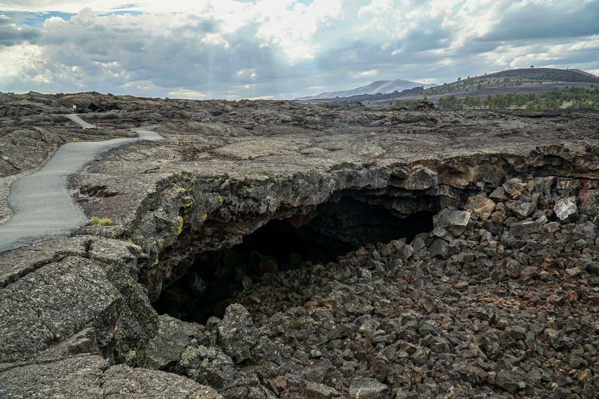 Cave Trail im Craters of the Moon NM