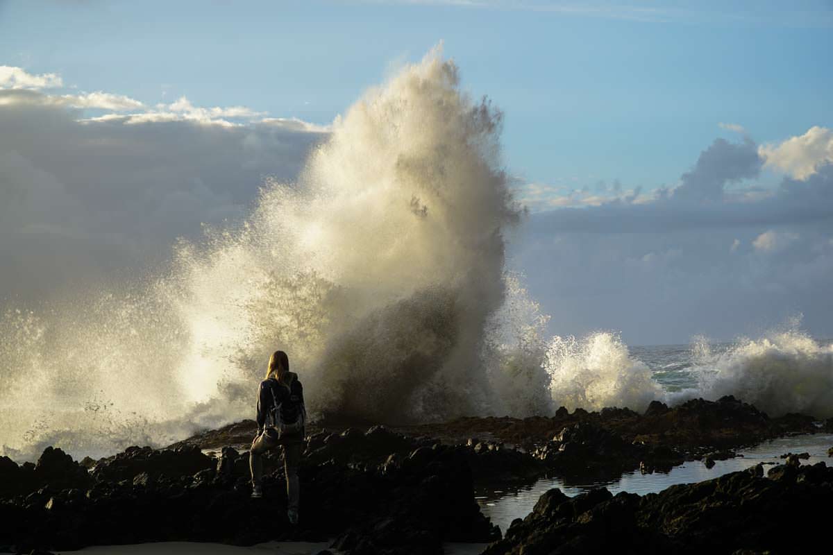 Wellenbrecher am Cook´s Chasm (Oregon Coast)