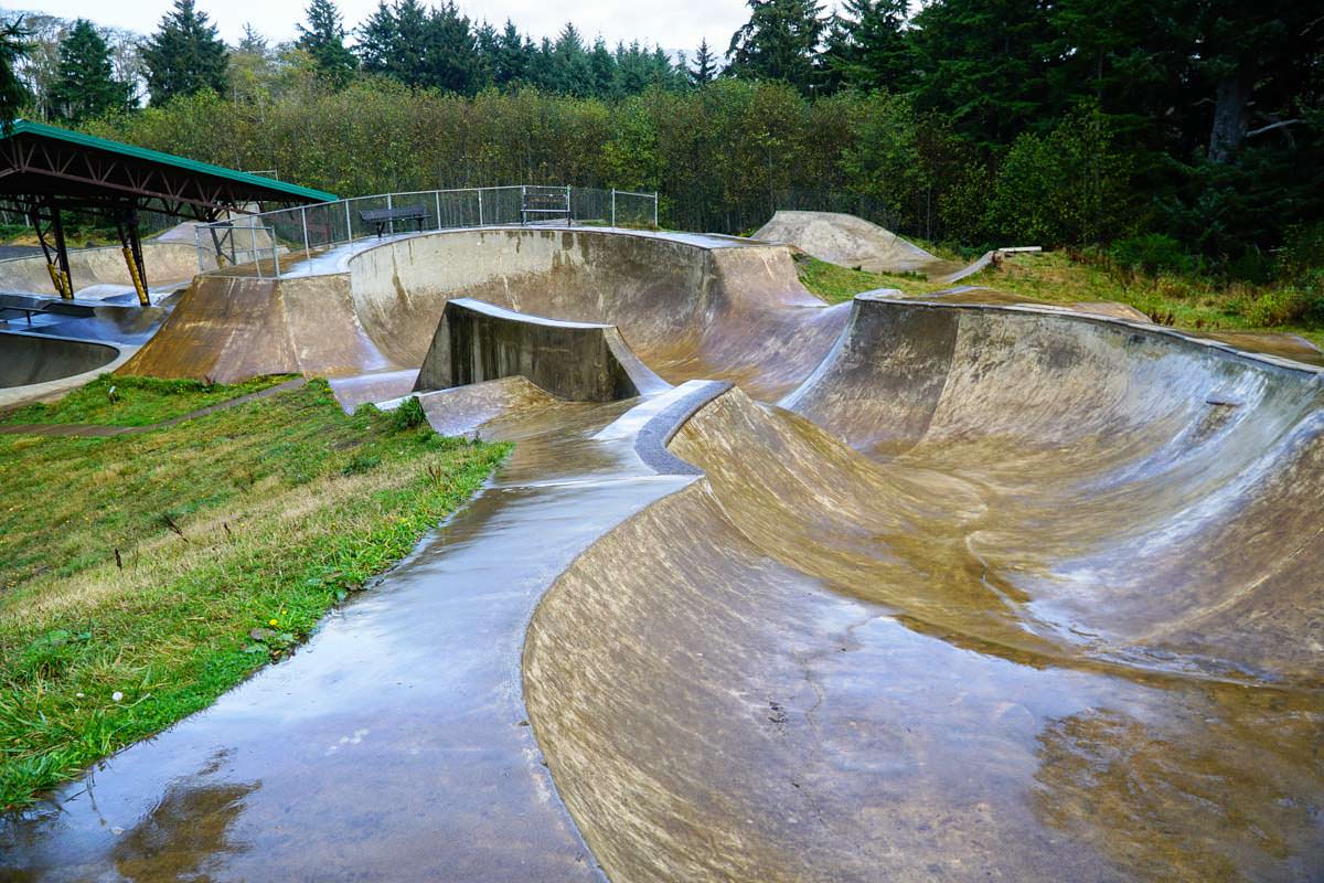 Skatepark in Lincoln City