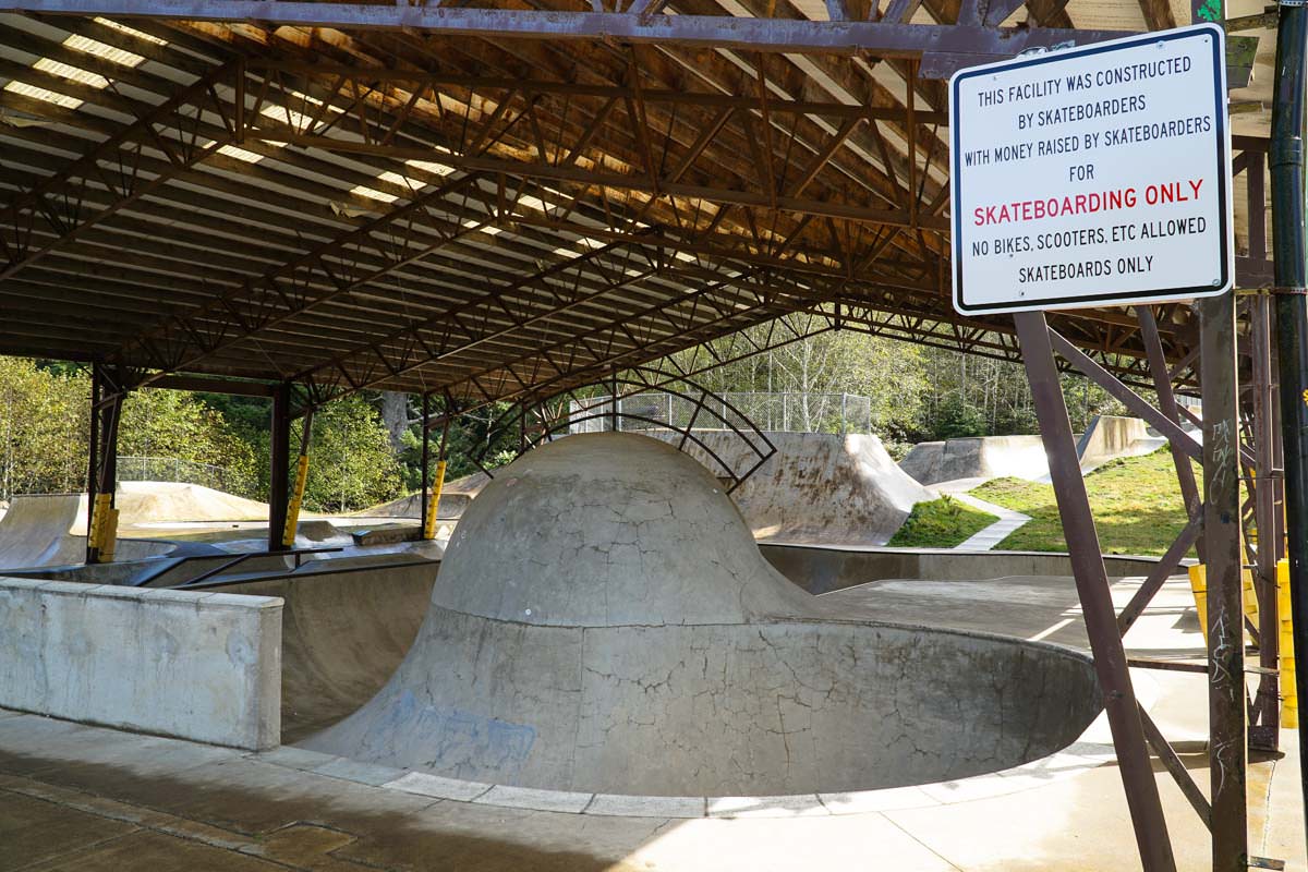 Skatepark in Lincoln City