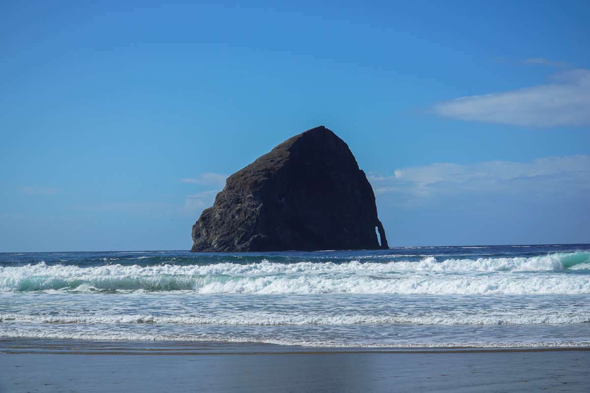 Haystack Rock am Cape Kiwanda (Oregon Coast)