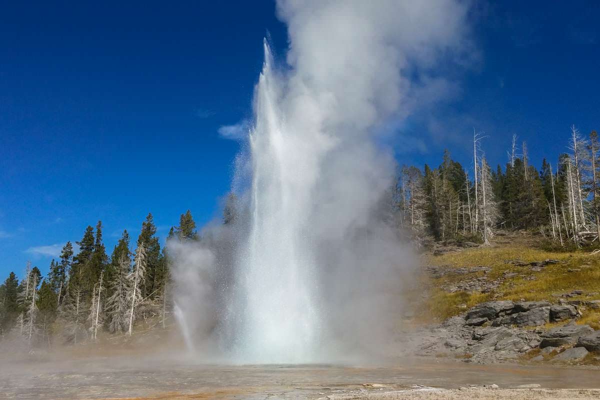 Grand Geysir im Yellowstone NP