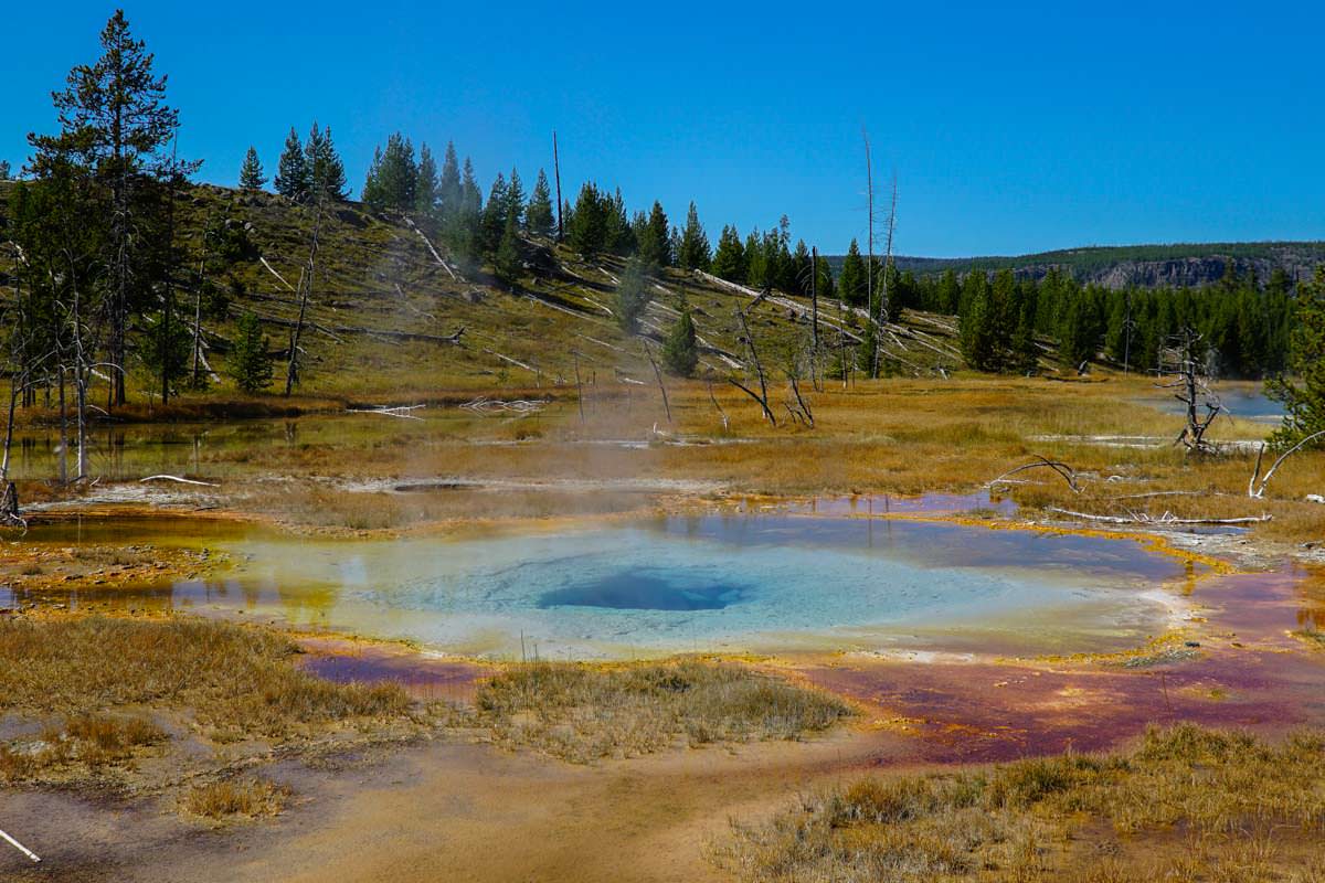 Beauty Pool im Yellowstone NP