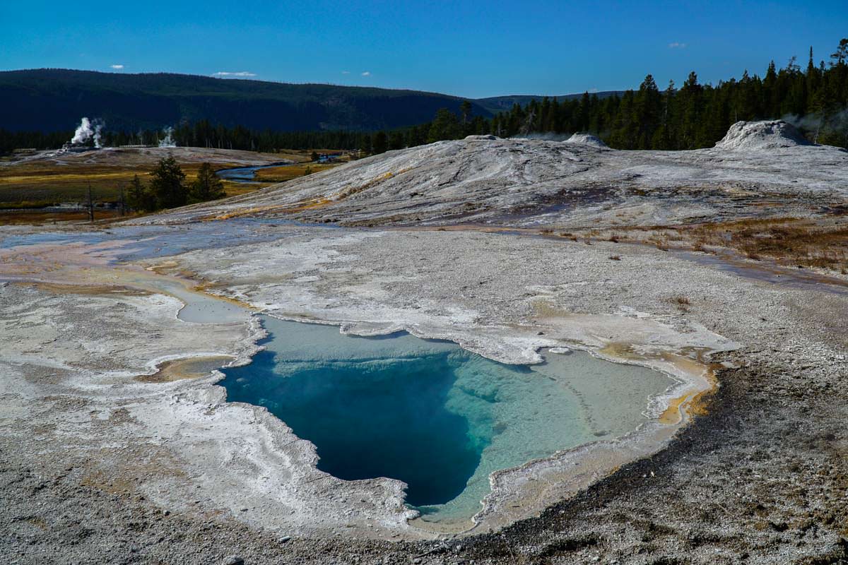 Pool im Upper Geysir Basin (Yellowstone)