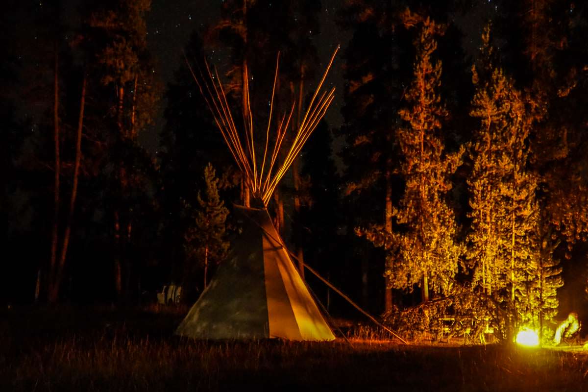 Norris Campground im Yellowstone NP