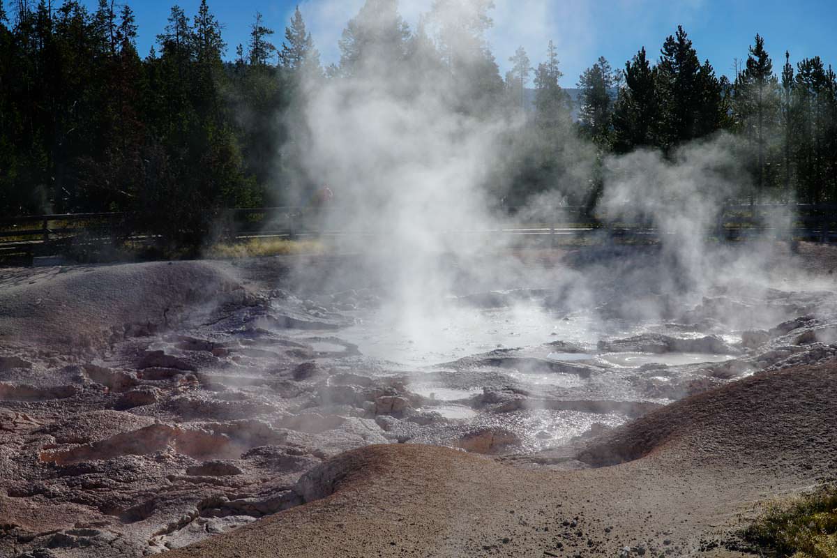 Lower Geysir Basin im Yellowstone NP