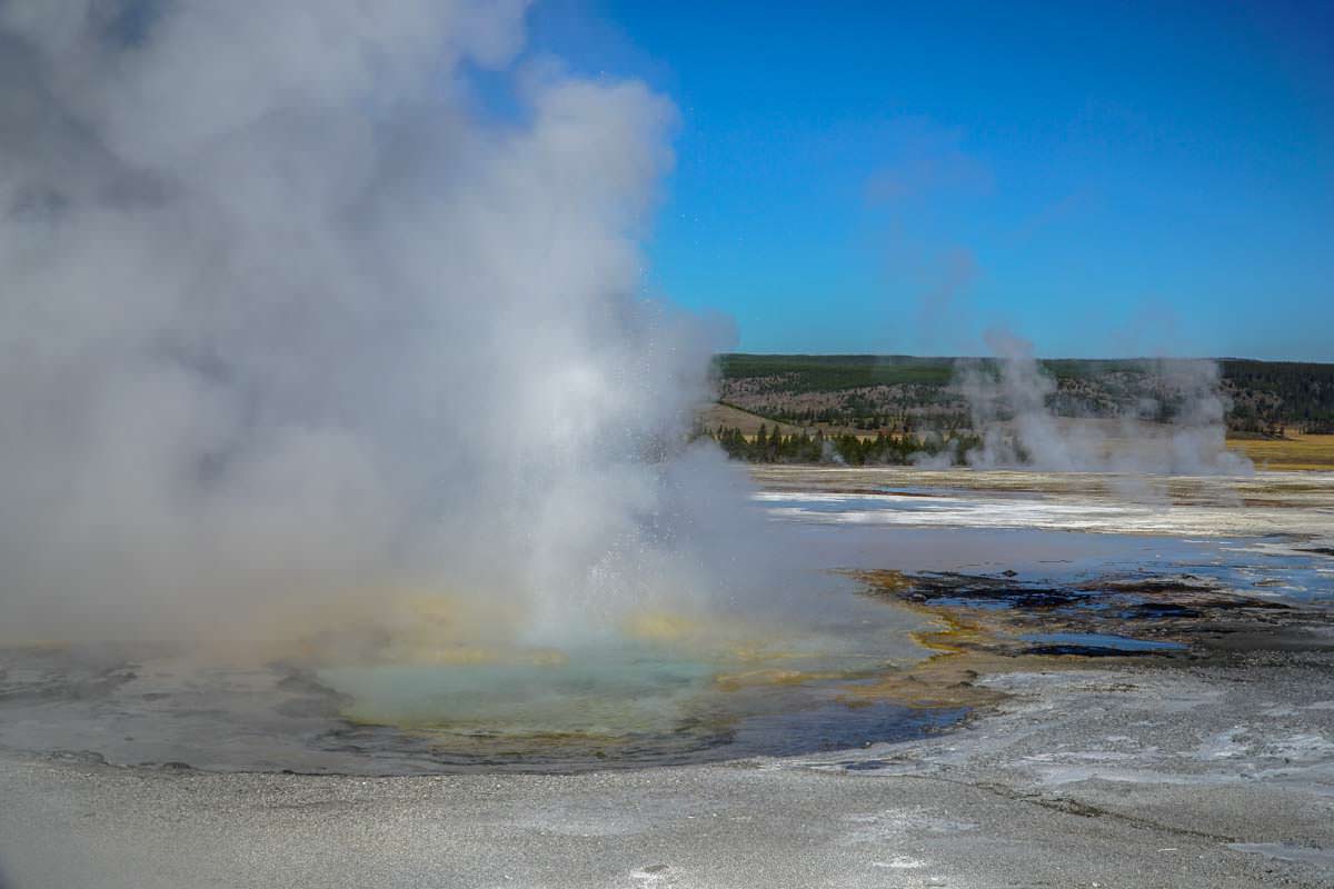 Lower Geysir Basin im Yellowstone NP