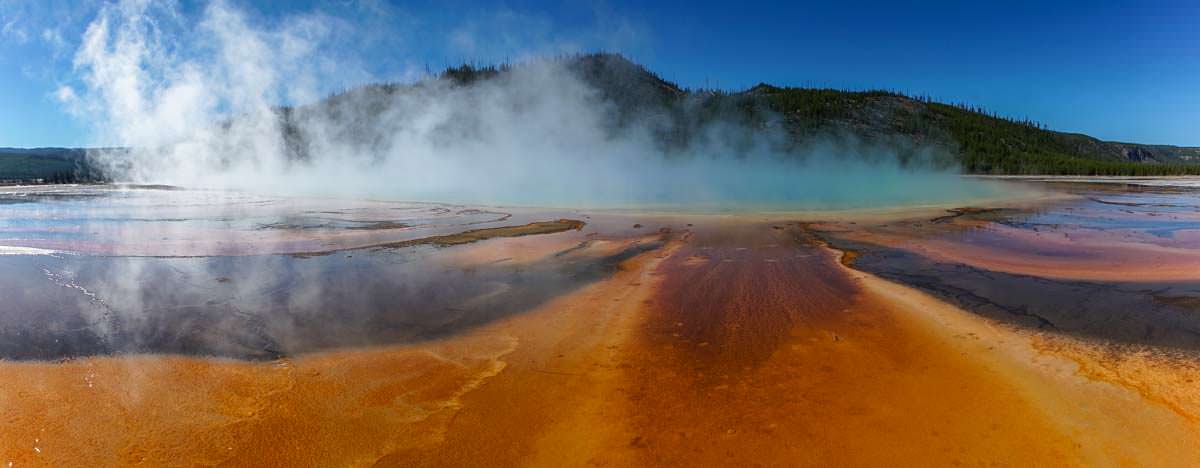 Grand Prismatic Spring im Yellowstone NP