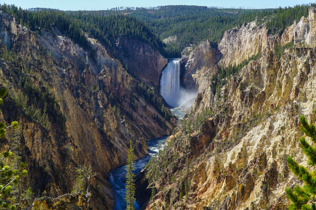 Artist Point im Yellowstone NP