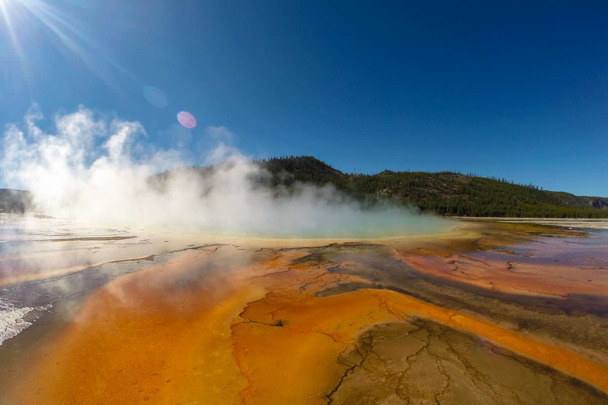 Grand Prismatic Spring im Yellowstone NP