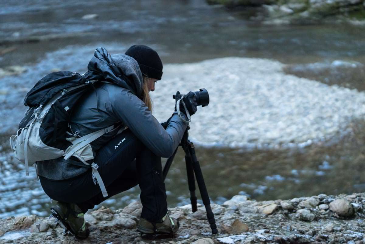 Fotografieren am Eistobel