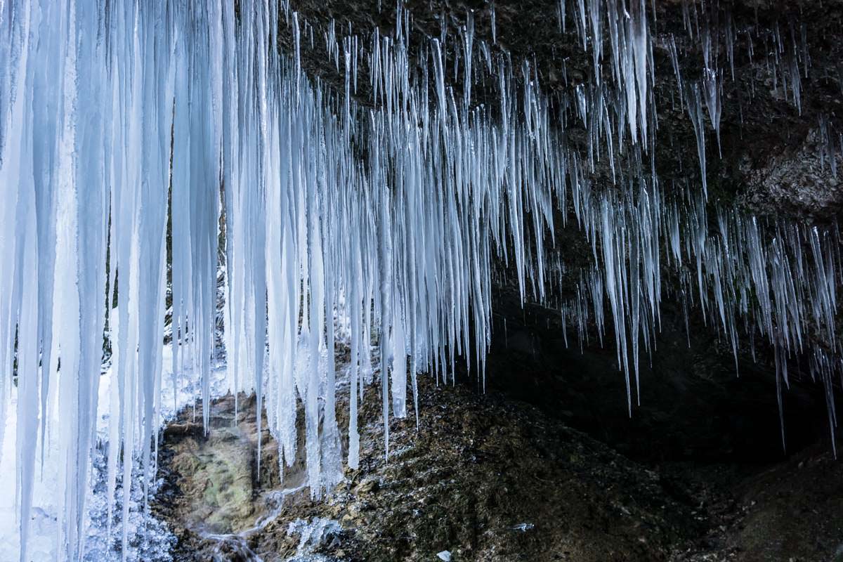 Die Eisgrotte am 25.02.2018 Eisgrotte im Eistobel