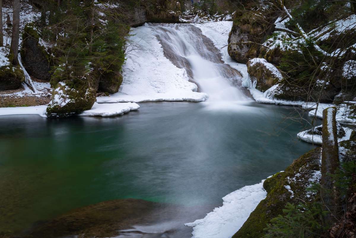 Großer Wasserfall (Eistobel im Winter)