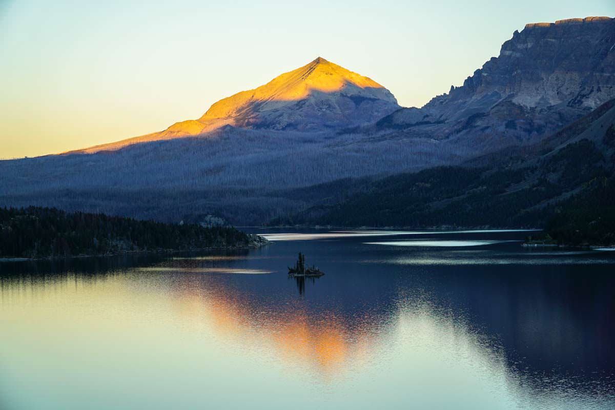 Saint Mary Lake im Glacier Nationalpark