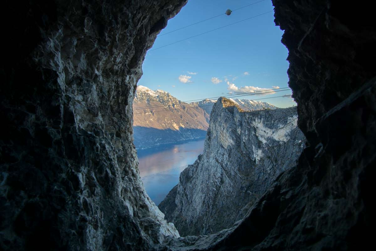 Kriegsstollen an der Cima Capi