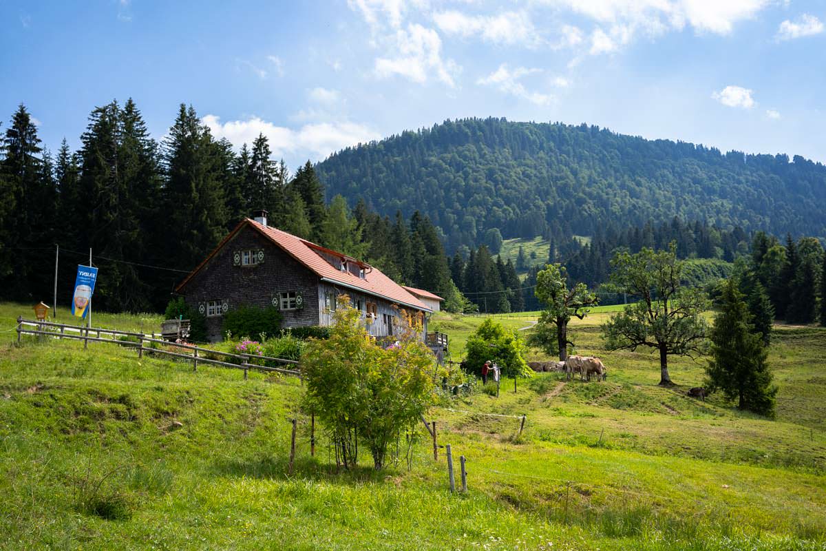 Die Alpe Neugschwend lockt mit kühlen Getränken