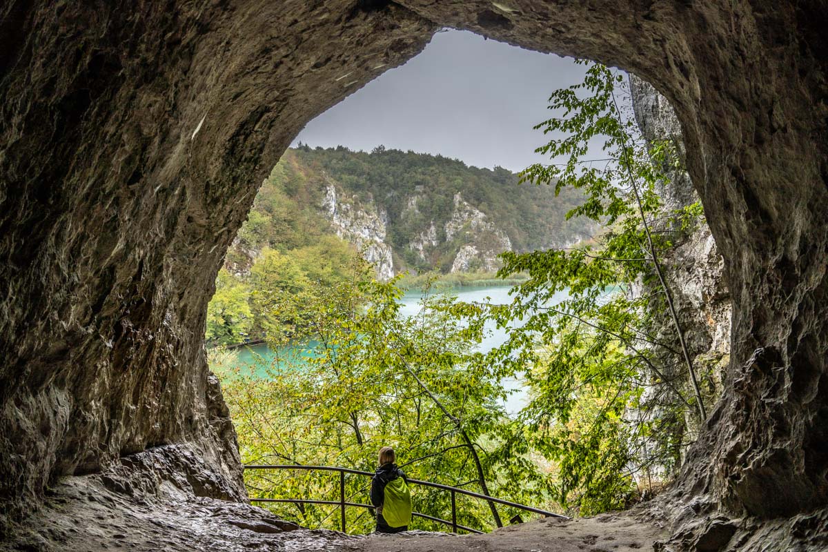 Schatzhöhle aus dem "Der Schatz im Silbersee" im Nationalpark Plitvicer Seen