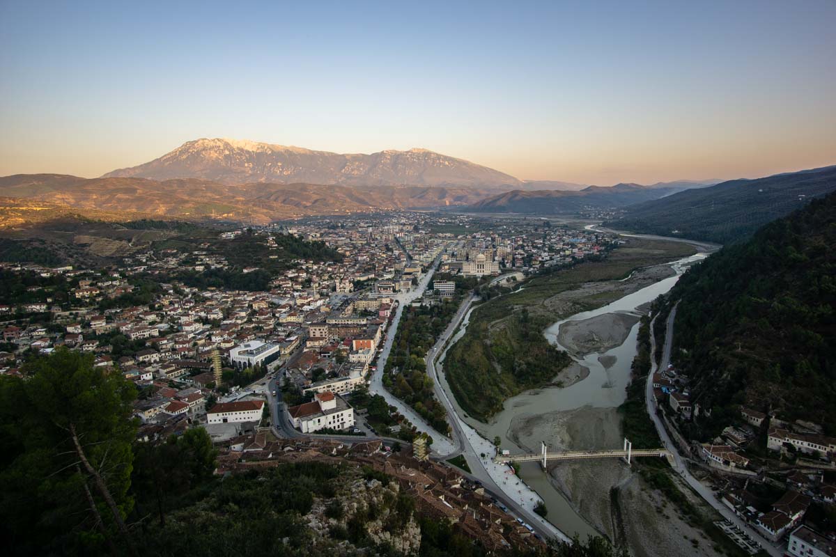 Berat von Oben (Albanien)