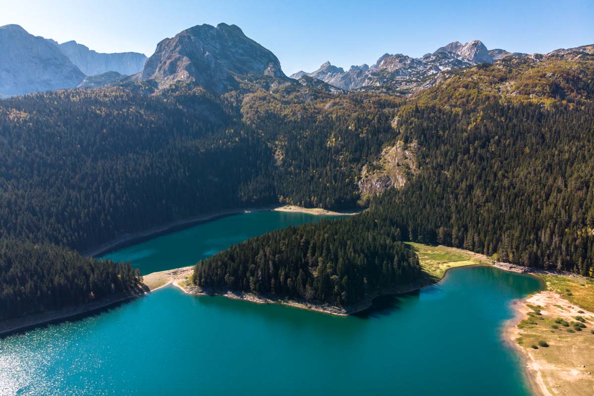 Crno Jezero (Schwarzer See) im Durmitor Nationalpark (Montenegro)